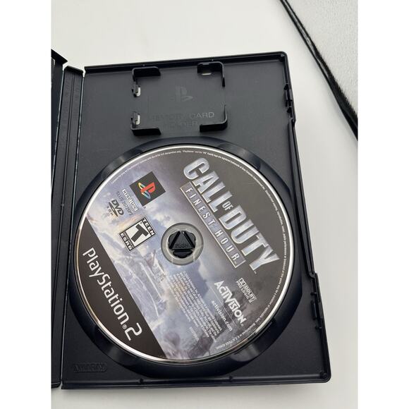 Call of Duty: Finest Hour Sony PlayStation 2 PS2 COMPLETE WITH MANUAL - Picture 4 of 6